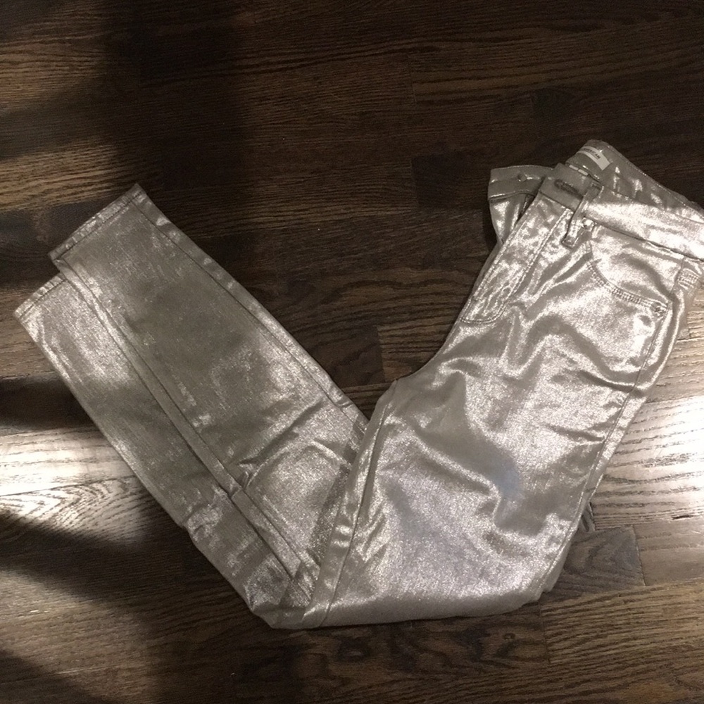 Metallic Jeans